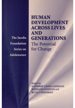 Human Development across Lives and Generations