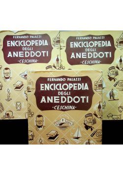 Enciclopedia degli aneddoti volume secondo primo terzo
