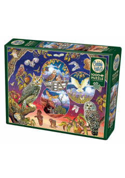 Puzzle 1000 Magiczne sowy