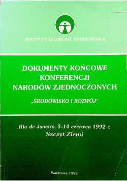 Dokumenty Końcowe Konferencji Narodów Zjednoczonych