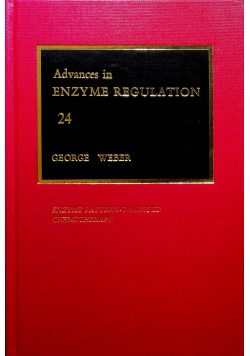 Advances in enzyme regulation 27