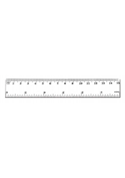 Linijka 15cm BL002-A