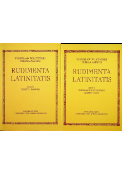 Rudimenta Latinatis część 1 i 2