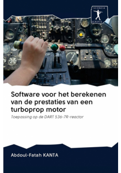 Software voor het berekenen van de prestaties van een turboprop motor