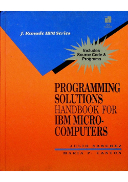 Programming Solutions Handbook for IBM microcomputers