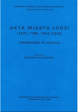 Akta miasta Łodzi
