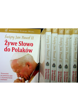 Święty Jan Paweł II Żywe Słowo do Polaków 5 płyt CD