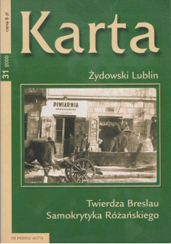 Karta numer 31 Żydowski Lublin Twierdza Breslau