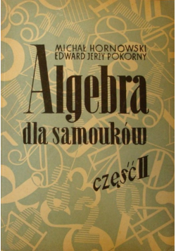 Algebra dla samouków część II