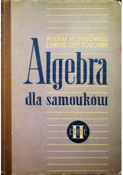Algebra dla samouków cz II