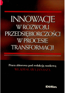 Innowacje w rozwoju przedsiębiorczości