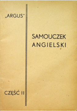 Samouczek angielski część II 1945 r