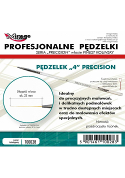 Pędzelek Precision Kolinsky 4