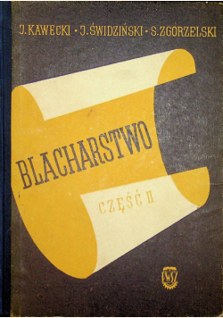Blacharstwo część II