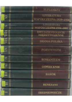 Historia literatury Polskiej 11 tomów