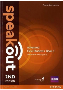Speakout 2ed Advanced Flexi SB 1+DVD+MyEnglishLab