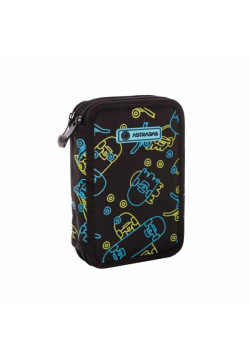 Piórnik podwójny bez wyp. AC2 Astrabag Neon ASTRA