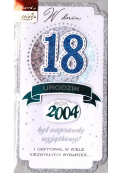 Karnet PM-200 Urodziny 18