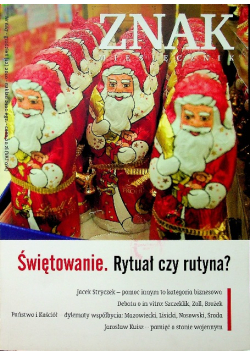 Znak Miesięcznik Świętowanie Rytuał czy rutyna Nr 667