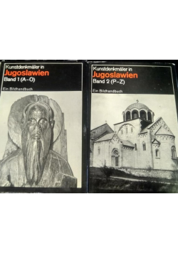 Kunstdenkmaler in jugoslawien Tom 1 i 2