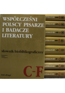 Współcześni polscy pisarze i badacze literatury tom I do XIX