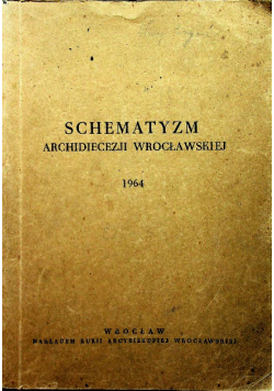 Schematyzm archidiecezji wrocławskiej