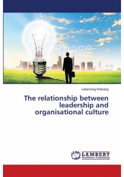 The relationship between leadership and organisational culture