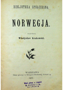Norwegja 1907r