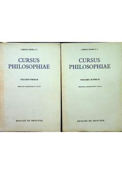 Cursus Philosophiae 2 Tomy