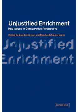 Unjustified Enrichment