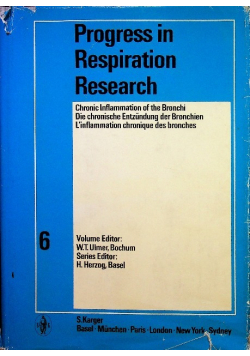 Progress in Respiration Research