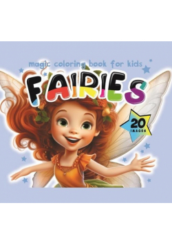 Kolorowanka 140x140 Wróżki Fairies niebieska