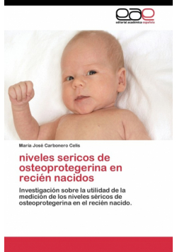 niveles sericos de osteoprotegerina en recién nacidos