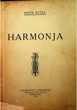 Harmonja 1930 r.