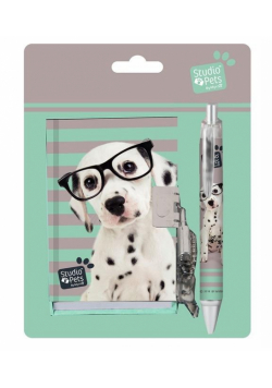 Pamiętnik z długopisem Studio Pets PEO-3643 PASO