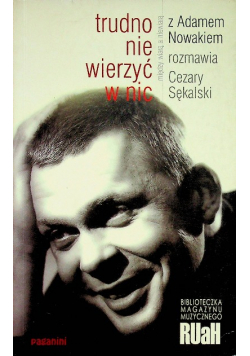 Trudno nie wierzyć w nic z autografem Nowaka