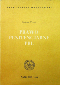 Prawo penitencjarne prl