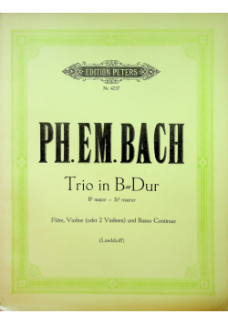 Trio in B = Dur
