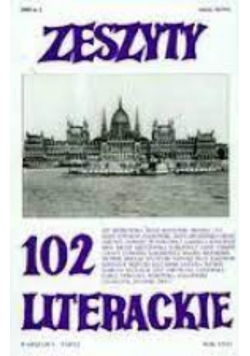Zeszyty literackie 102
