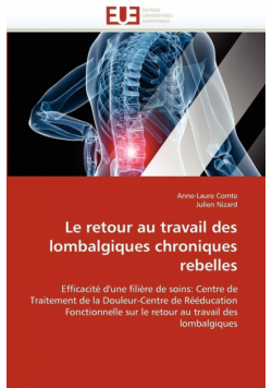Le retour au travail des lombalgiques chroniques rebelles