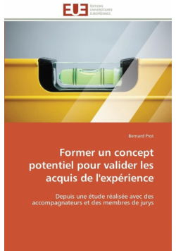 Former un concept potentiel pour valider les acquis de l'expérience