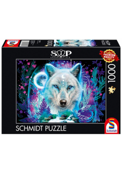 Puzzle 1000 Sheena Pike Arktyczny wilk