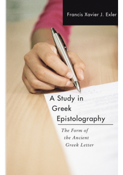 A Study in Greek Epistolography