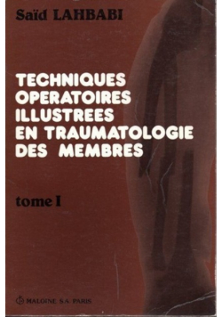 Techniques operatoires illustrees