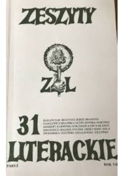 Zeszyt 31 Literackie
