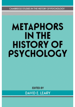 Metaphors in the History of Psychology