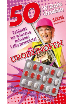 Karnet Urodziny 50 Gift-21