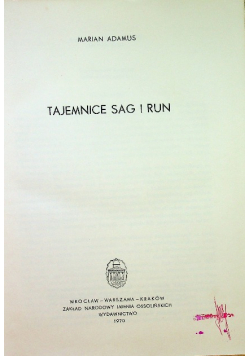 Tajemnice Sag i Run