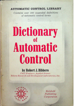 Dictionary of automatic control