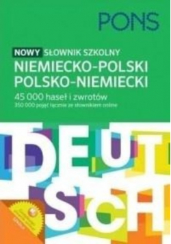 Nowy słownik szkolny niemiecko polski polsko niemiecki